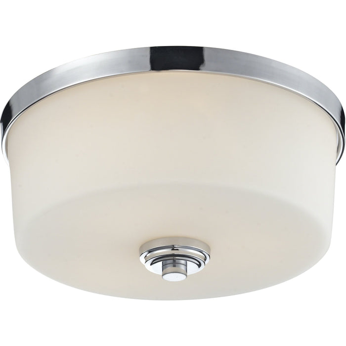 Lamina Chrome Flushmount | theLightShop