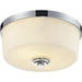 Lamina Chrome Flushmount | theLightShop