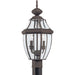 Lancaster Antique Bronze Outdoor Post Lantern - Outdoor Post Lantern