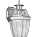 Lancaster Antique Brushed Nickel Outdoor Wall Lantern - Outdoor Wall Sconce