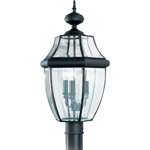 Lancaster Black Outdoor Post Lantern - Outdoor Post Lantern