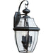 Lancaster Black Outdoor Wall Lantern - Outdoor Wall Sconce