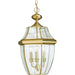 Lancaster Polished Brass Outdoor Pendant - Outdoor Pendant