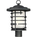 Lansing Textured Black Outdoor Pendant - Outdoor Pendant