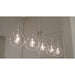 Larmes Polished Chrome Linear Pendant - Pendants