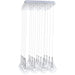 Larmes Polished Chrome Multi-Light Pendant - Pendants
