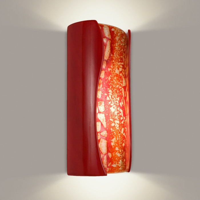 Lava Matador Red and Fire Wall Sconce - Wall Sconce