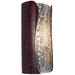 Lava Plum Jam and Multi Sapphire Wall Sconce - Wall Sconce