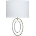 Layla 2 Light Antique Silver Sconce - Wall Sconce