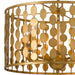 Layla 6 Light Antique Gold Chandelier - Chandeliers