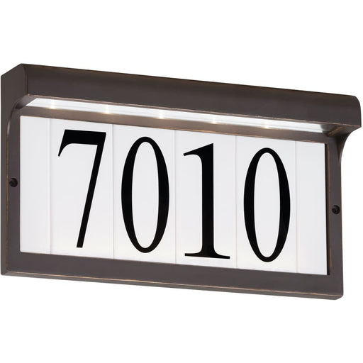 LED Address Light Antique Bronze LED Address Light - Landscape Lighting