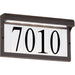 LED Address Light Antique Bronze LED Address Light - Landscape Lighting
