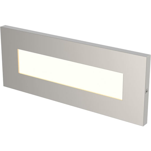 LED Brick Lighting Satin Nickel LED Vitra Turtle Brick Light-849 - Landscape Lighting