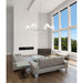 Leila Brushed Nickel 6 Light 63 Inch Chandelier Z-Lite 744-63R-BN | theLightShop
