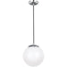 Leo Satin Aluminum LED Pendant - Pendants