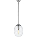 Leo Satin Aluminum LED Pendant - Pendants