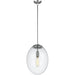 Leo Satin Aluminum LED Pendant - Pendants
