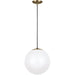 Leo Satin Bronze LED Pendant - Pendants