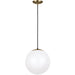Leo Satin Bronze LED Pendant - Pendants