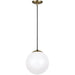 Leo Satin Bronze LED Pendant - Pendants