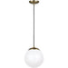 Leo Satin Bronze LED Pendant - Pendants