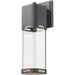 Lestat Black LED Outdoor Wall Sconce | theLightShop