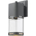 Lestat Black LED Outdoor Wall Sconce | theLightShop