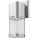Lestat Brushed Aluminum LED Outdoor Wall Sconce | theLightShop