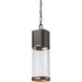 Lestat Deep Bronze LED Outdoor Chain Mount Ceiling Fixture | theLightShop