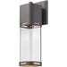 Lestat Deep Bronze LED Outdoor Wall Sconce | theLightShop