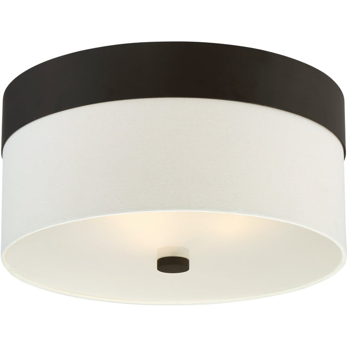 Libby Langdon for Crystorama Grayson 3 Light Dark Bronze Ceiling Mount - Ceiling Mount