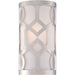 Libby Langdon for Crystorama Jennings 1 Light Polished Nickel Sconce - Wall Sconce