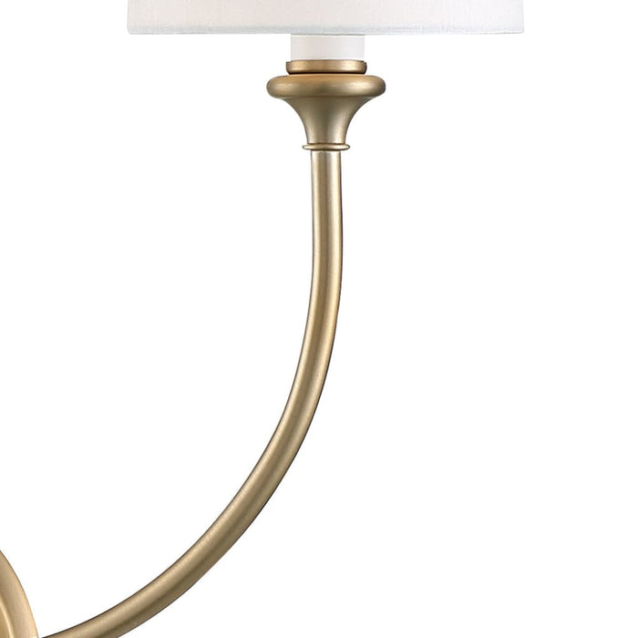 Libby Langdon for Crystorama Sylvan 2 Light Vibrant Gold Sconce - Wall Sconces