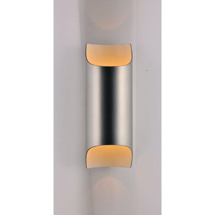 Lightray LED Brushed Aluminum LED Outdoor Wall Mount - Outdoor Wall Mount