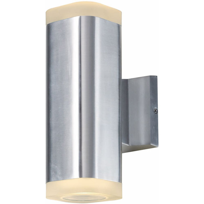Lightray LED Brushed Aluminum LED Outdoor Wall Mount - Outdoor Wall Mount