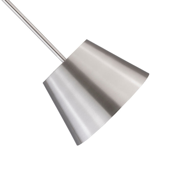 Lilly Brushed Nickel 1 Light 12 Inch Pendant Z-Lite 2307-12BN | theLightShop