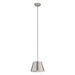 Lilly Brushed Nickel 1 Light 12 Inch Pendant Z-Lite 2307-12BN | theLightShop