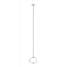 Lilly Brushed Nickel 1 Light 12 Inch Pendant Z-Lite 2307-12BN | theLightShop