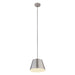 Lilly Brushed Nickel 1 Light 12 Inch Pendant Z-Lite 2307-12BN | theLightShop