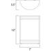 Linear LED Bronze LED Outdoor Wall Mount - Outdoor Wall Mount