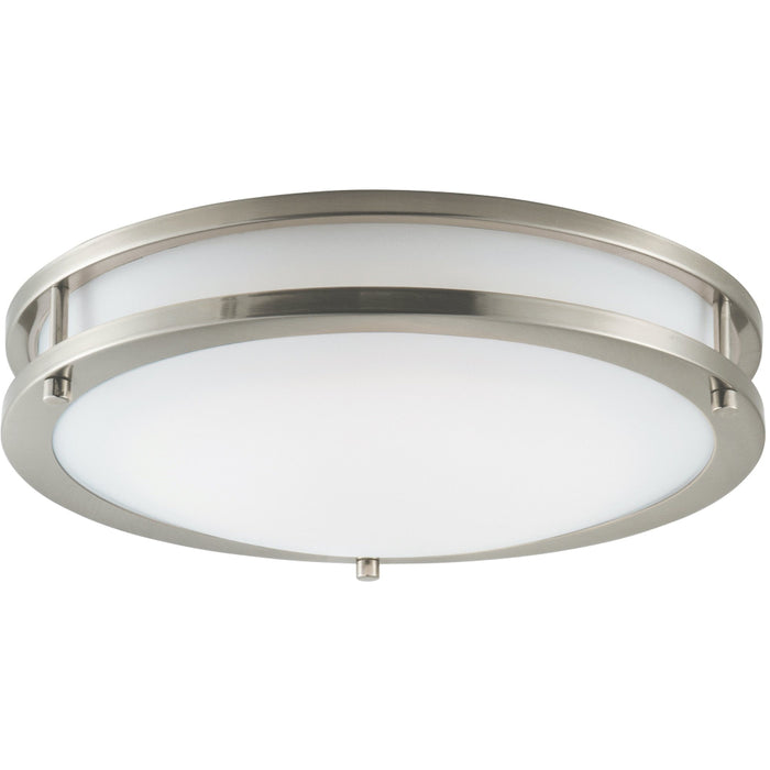 Linear LED Satin Nickel LED Flush Mount - Flushmounts