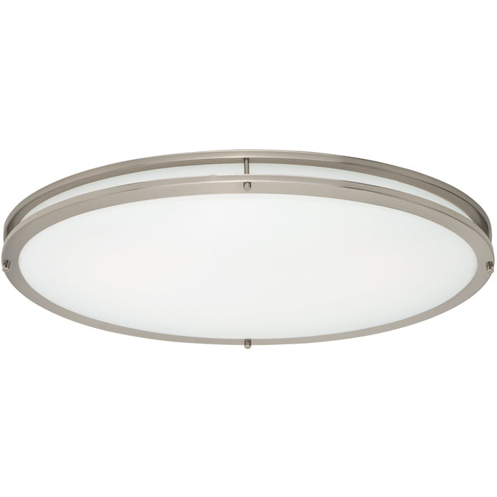Linear LED Satin Nickel LED Flush Mount - Flushmounts