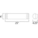 Linear LED Satin Nickel LED Wall Sconce - Wall Sconce