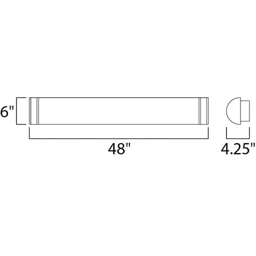 Linear LED Satin Nickel LED Wall Sconce - Wall Sconce