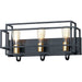 Liner Black / Satin Brass Bath Vanity - Bath Vanity