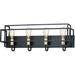 Liner Black / Satin Brass Bath Vanity - Bath Vanity