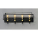 Liner Black / Satin Brass Bath Vanity - Bath Vanity
