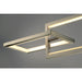 Link Satin Nickel LED Single Pendant - Pendants