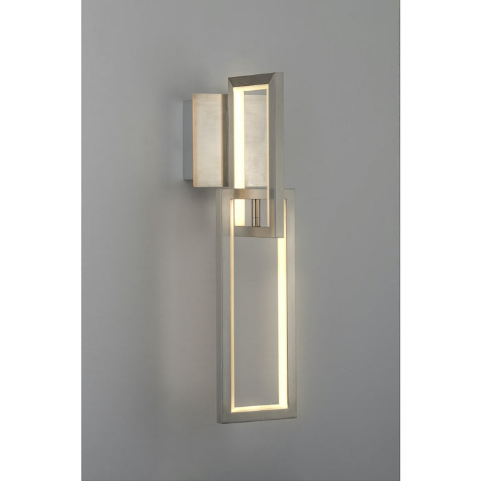 Link Satin Nickel LED Wall Sconce - Wall Sconce
