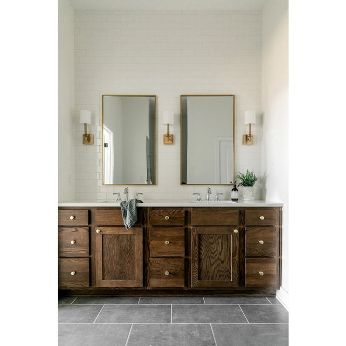 Llyod 1 Light Aged Brass Wall Mount - Wall Sconces